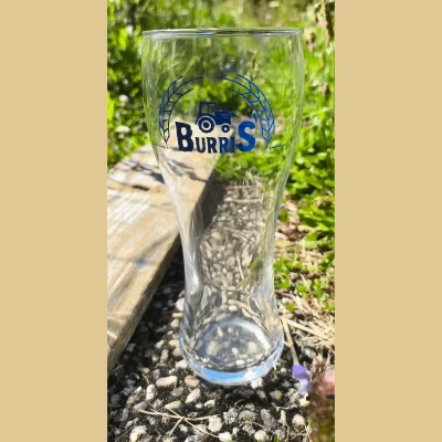 verre à bière haut brasserie artisanale burris'
